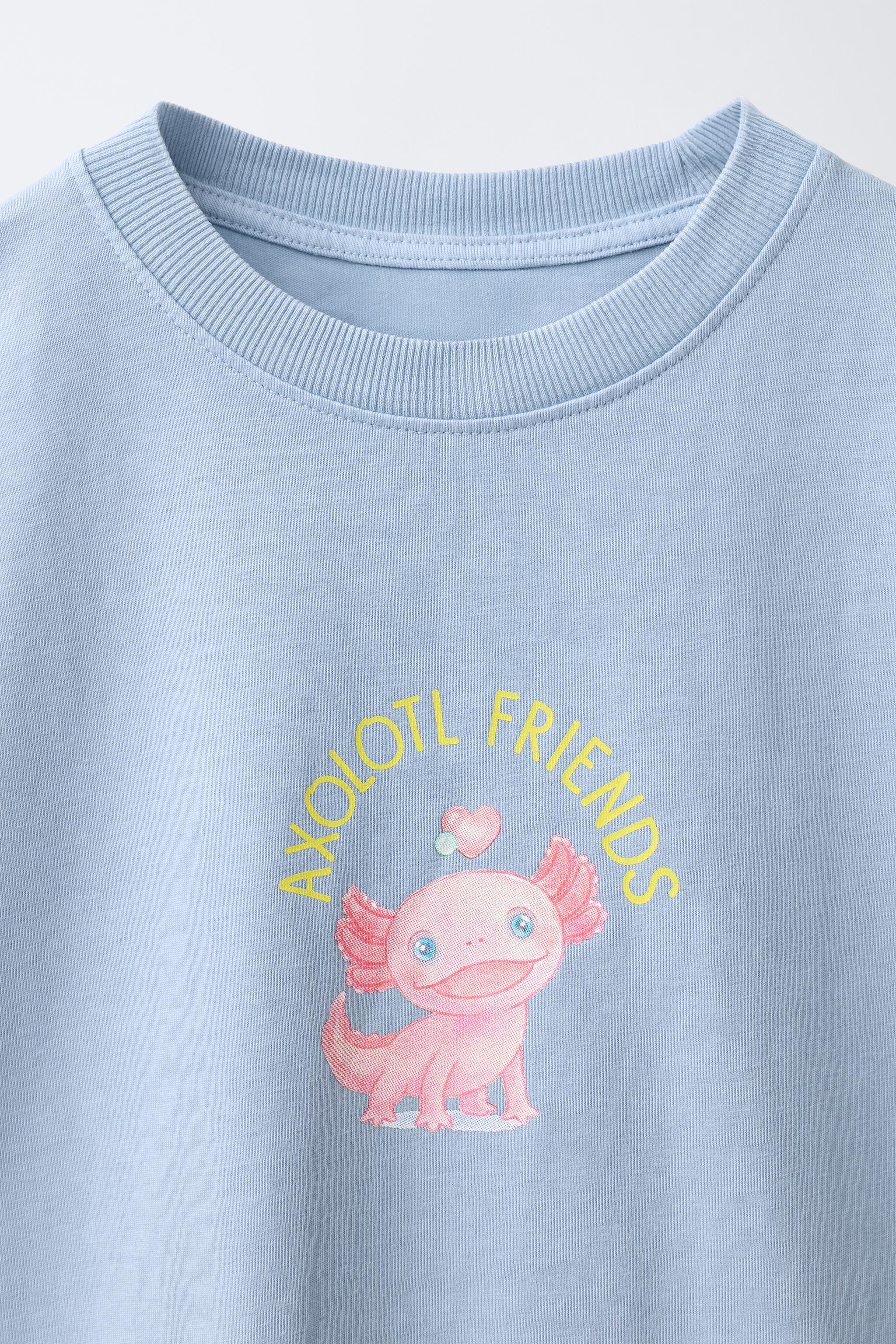 AXOLOTL PRINT T-SHIRT